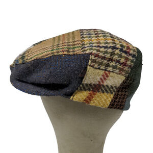 Hats of Ireland Castlebar Men's Donegal Tweed Hat 6 1 100% Wool Size 6 7/8